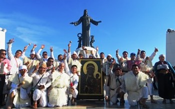 Z Mamą św. Jana Pawła II przez Meksyk
