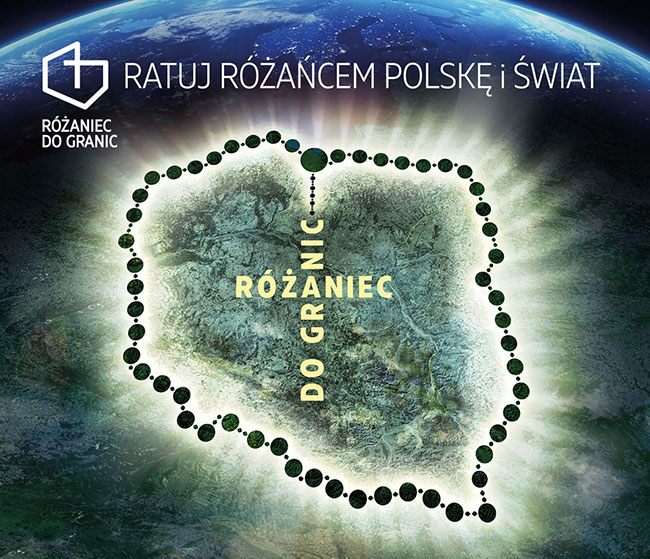 Różaniec Do Granic: Polska będzie otoczona modlitwą różańcową