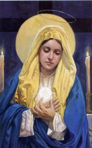Maryja  z  Eucharystią